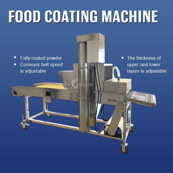 Quality Automatic Batter Breading Machine For Fried Onion Rings Chicken Tempura for sale