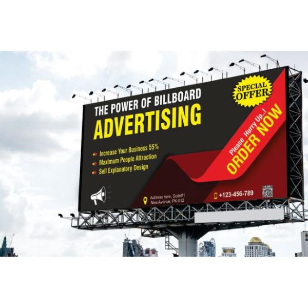 P3.9 Outdoor Led Advertising Screens For Stable High End Advertisement