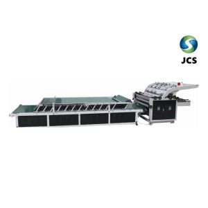 Easy Operation Semi Automatic Flute Laminating Machine , High Speed Lamination