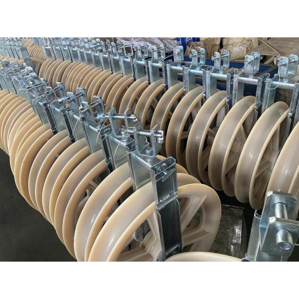 China 822mm Large Diameter Cable Pulley Block Stringing Blocks wholesale