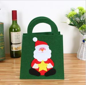 China 20*28cm Felt Tote Bag Cartoon DIY Designer Christmas Handbags wholesale