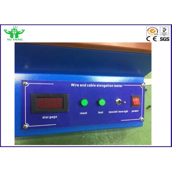 250mmu Copper Wire And Cable Elongation Testing Machine For Aluminum 0 ~ 48%