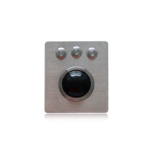 China 50.8mm Black Mechanical Trackball Computer Mouse Trackball Pointing Device wholesale