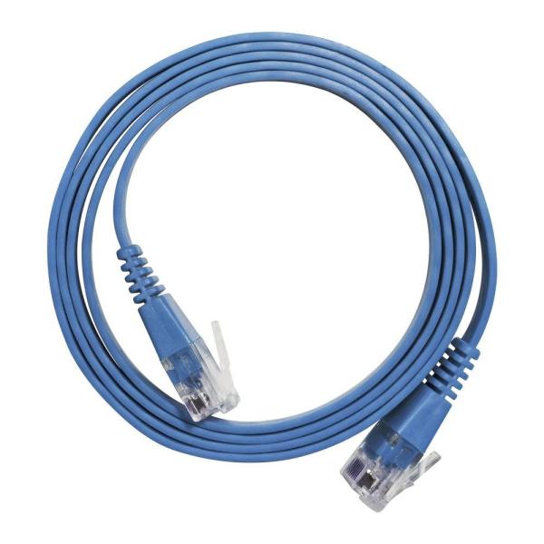 China UTP FTP Cat6a Slim Patch Cables PVC Sheath Signal Transmission wholesale