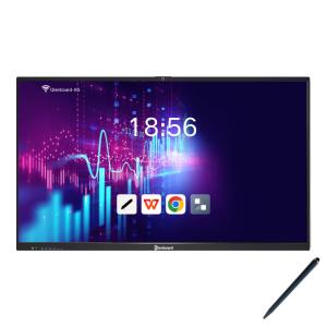 China Qtenboard 55 65 75 86 100 110 Inch 4K Win 11 Interactive Smart Board For Conference wholesale