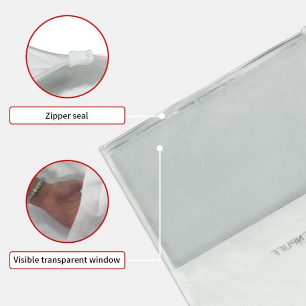 Customized Biodegradable Paper Bags Eco Friendly Bread Packaging Bags White