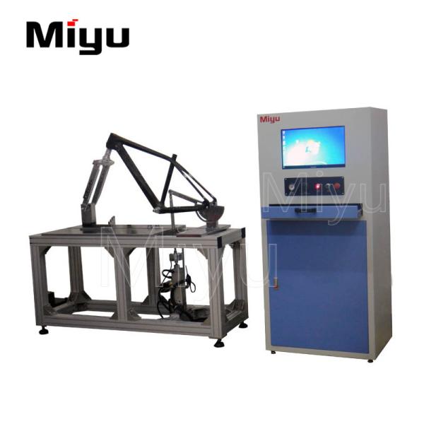 Quality Lab Bicycle Testing Machine Frame Brake Vertical Horizontal Fatigue Test With Sound for sale
