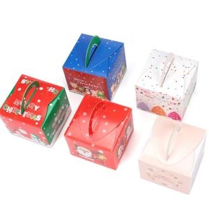 China Christmas Cake Varnishing Custom Food Packaging Boxes With Window wholesale