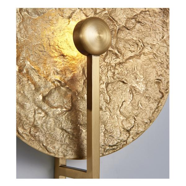 Simple post-modern bedside wall lamp full luxury hotel decoration villa corridor copper wall light(WH-OR-253)