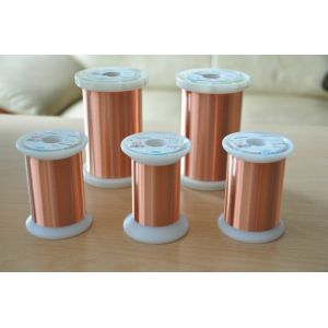 China Solderable Super Thin Magnet Wire 0.03mm Enameled Copper Wire wholesale