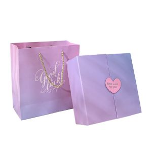 China Renewable Cardboard Necklace Cosmetic Skincare Festival Gift Boxes Packaging Customized wholesale