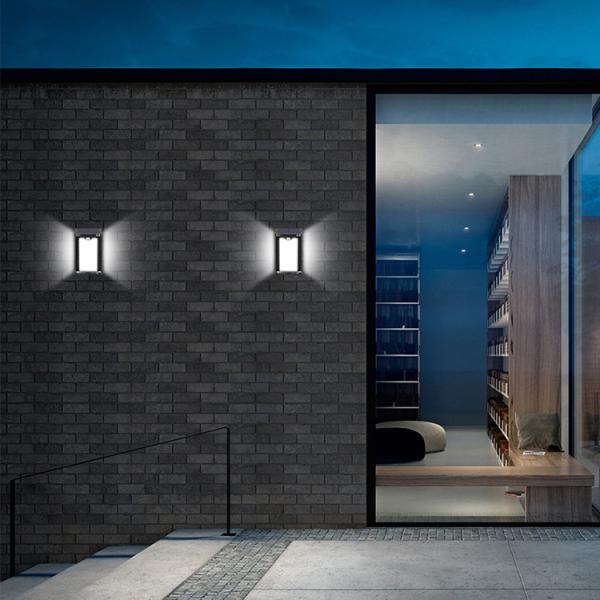 20PCS Solar Wall Lights Outdoor Waterproof for Patios 0.2W SMD 2835 LED Light Source