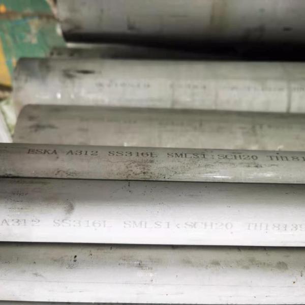 Boiler TP316L Stainless Steel Pipe SS Welded Tubing For High Temperature Resistance