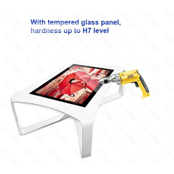 High Contrast LCD Touch Screen Table Simple Windows OS High Brightness