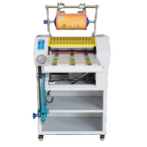 China SWFM390A 375mm High Speed Laminating Machine Hydraulic Automatic Temperature Control wholesale