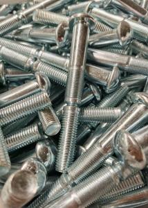 China White Tin Zinc Plating Ring Grooved Lock Bolts For Oscillating Screen wholesale