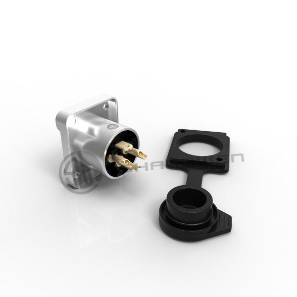 Mini XLR 5 Pin Connector Outdoor Male And Female Plug Connector Waterproof