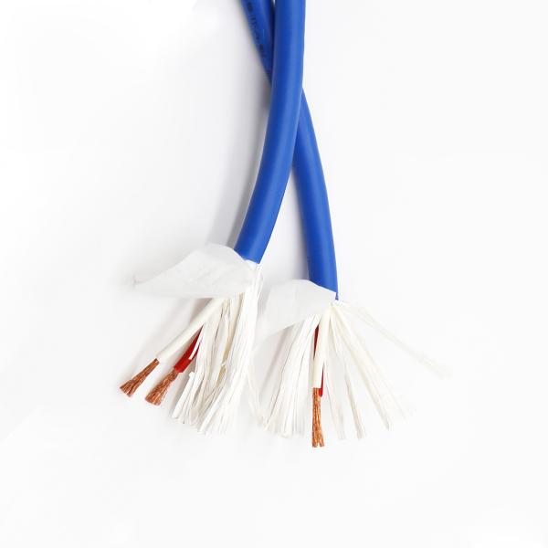 Quality Pure Copper Shielded Speaker Cable Double PVC Coated With Non Woven Fabric PP Filler High End Loud for sale
