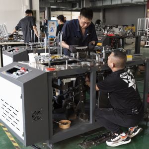 Disposable Automatic Paper Cup Machine 22kw 4-16oz