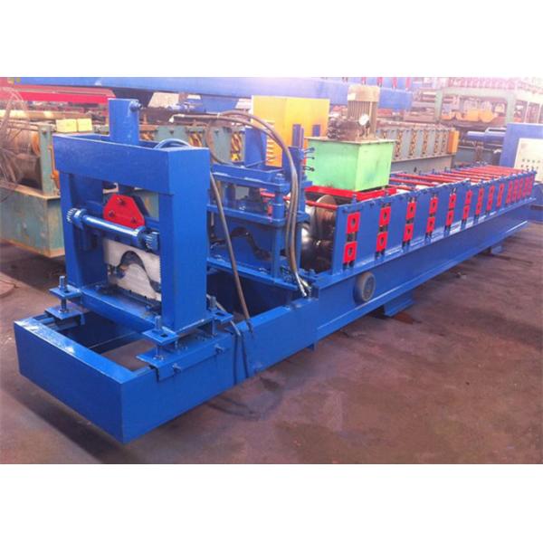 GI Colored Steel Cold Roll Forming Machine With Electric Tile Cutting Machine