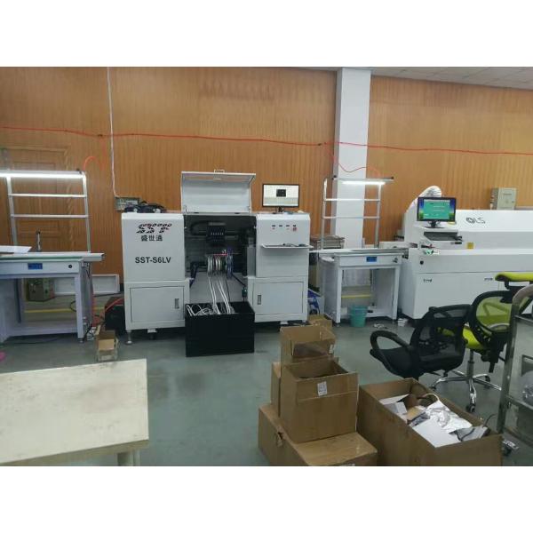 Chain Rail Type Reflow Soldering Machine , 8 Zone PC Control SMD Reflow Oven