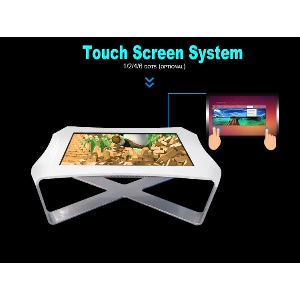 Android Network Windows Multi Touch Screen Table , Touch Screen Dining Table For Dining Hall