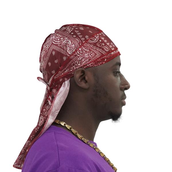 Custom Printed Knit Spandex Durags Supplier Wholesale