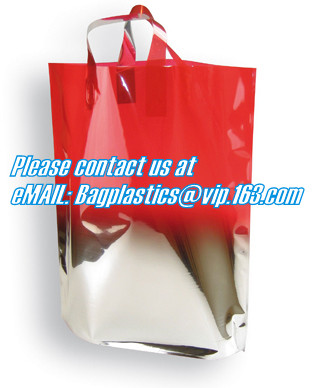 best selling biodegradable soft loop handle bag with EN13432 BPI OK compost Home ASTM D6400 certificates,bagease,bagplas