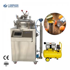 China Automatic Sterilizer Retort Autoclave Laboratory Vertical Steam Water Bath Milk wholesale