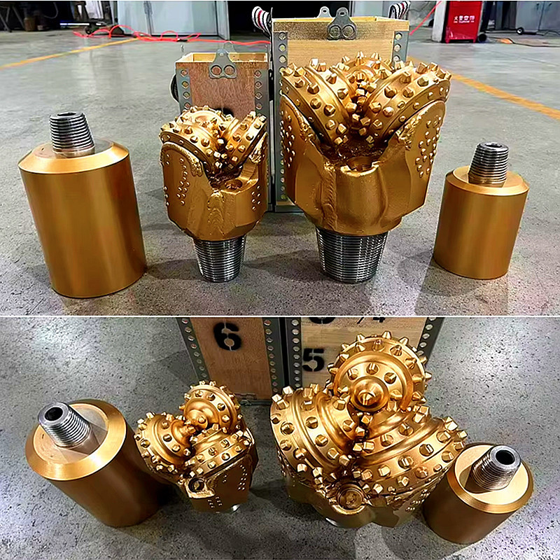 Oil Well Tricone Bit Three Roller Cone Bit Hard Rock Formations Tricone Drilling Bit For Sale