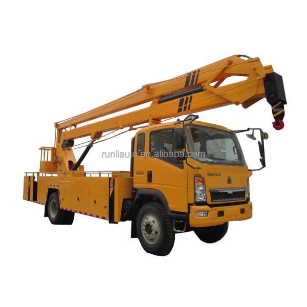 Sinotruk Howo 4x2 Aerial Platform Truck Aerial Working Truck Euro III