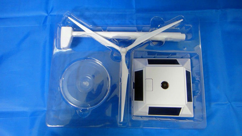Fashion Windmill ABS Material Solar Panel Toy Solar Windmill Toy DIY Educational Solar Toy
