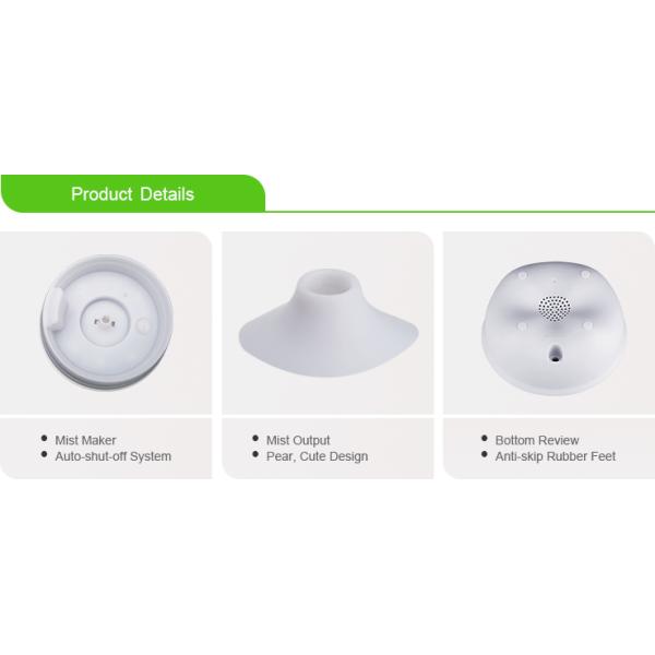 Spa Office Mini 80ml Aromatherapy Mist Diffuser With LED Light