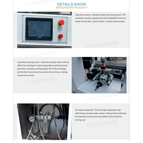 3 Rows Woodworking Multi-Boring Machine with Standard Motor Maximum Hole Depth of 60mm