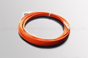 China Multimode Fiber Optic Patch Cables LC / APC - LC / APC Orange Color wholesale