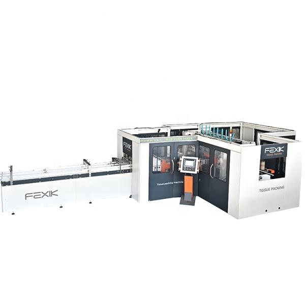 Full Automatic Toilet Tissue Paper Roll Bundling Machine Paper Product Making Machinery