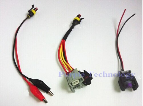 common rail injector driving lines