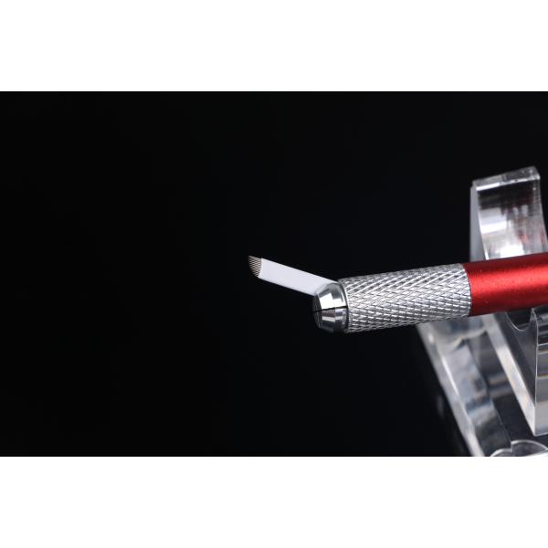 Minimum Trauma 0.25mm 9 Pin White Curve Blade For 3D Eyebrow Microblading Pen