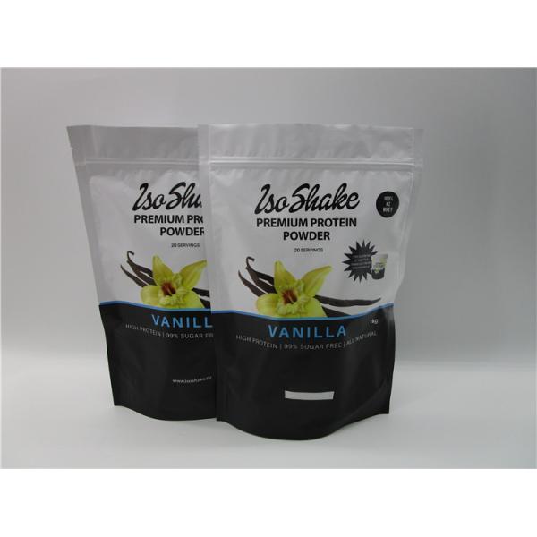 Food grade whey protein powder pouch bag with custom design logo