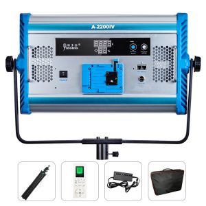 China Battery Powered LED Studio Lights Photography Alumilum DMX 512 96ra wholesale