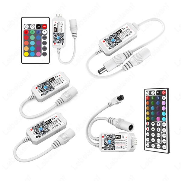 Quality Mini Led Smart  Controller Wifi Single Color Rgb Rgbw  Remote Control App Voice Music For Smart Home for sale