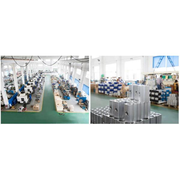 Smooth Operation Pneumatic Rack And Pinion Actuator For Ball Valves Aluminum Alloy Body