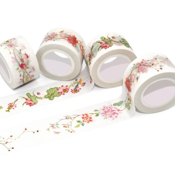 Kawaii Japanese Washi Paper Acrylic Adhesive Tape Washi Paper Masking Tape