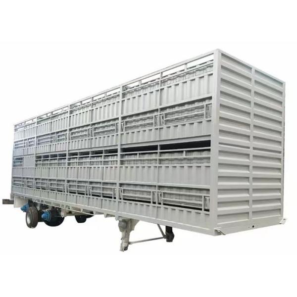 Chinese Factory Agricultural Trailer Livestock Semi Trailer for Cow or Sheep