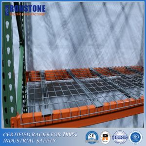 Industry Compatible Teardrop Pallet Rack System With Large Base Plates