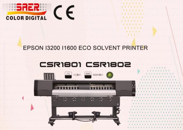 Quality Printer Solvent Printer CMYK Flex Banner Eco Solvent for sale