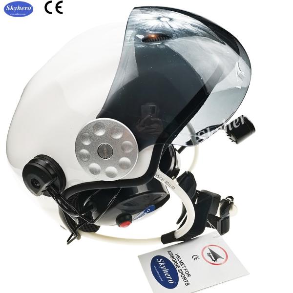 En 966 Standard Powered Paragliding Helmet Noise Cancel Paramotor Helmet Color Red Black White Blue Paramotor