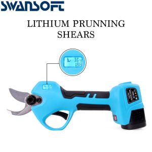 Portable Gardening Scissor Ratchet Loppers Electric Pruning Shears