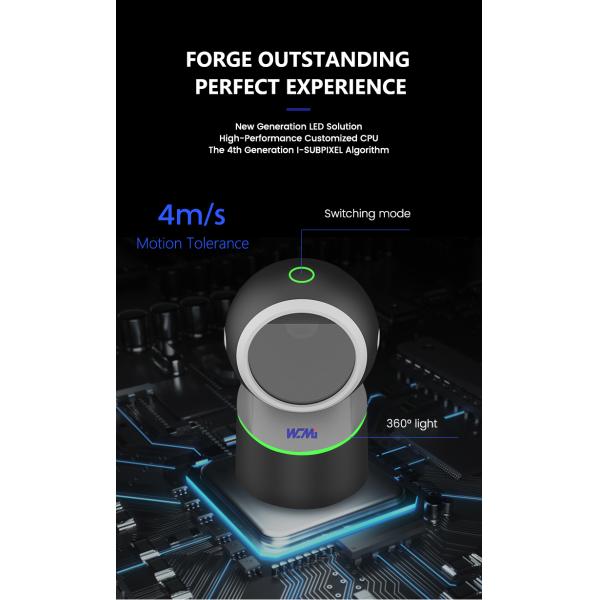 A Alipay 2D Barode Scanner Pdf417 Qr Code Reader for Supermarket Driver License 2D Bar Code Reader Barcode Scanner