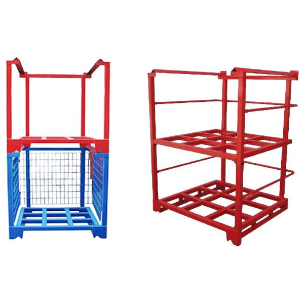 Nesting Stacking Foldable Stacking rack